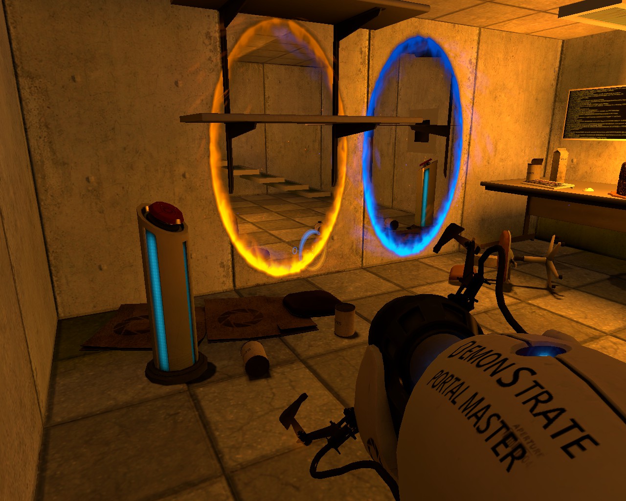 Portal 2 portal gun skins фото 10