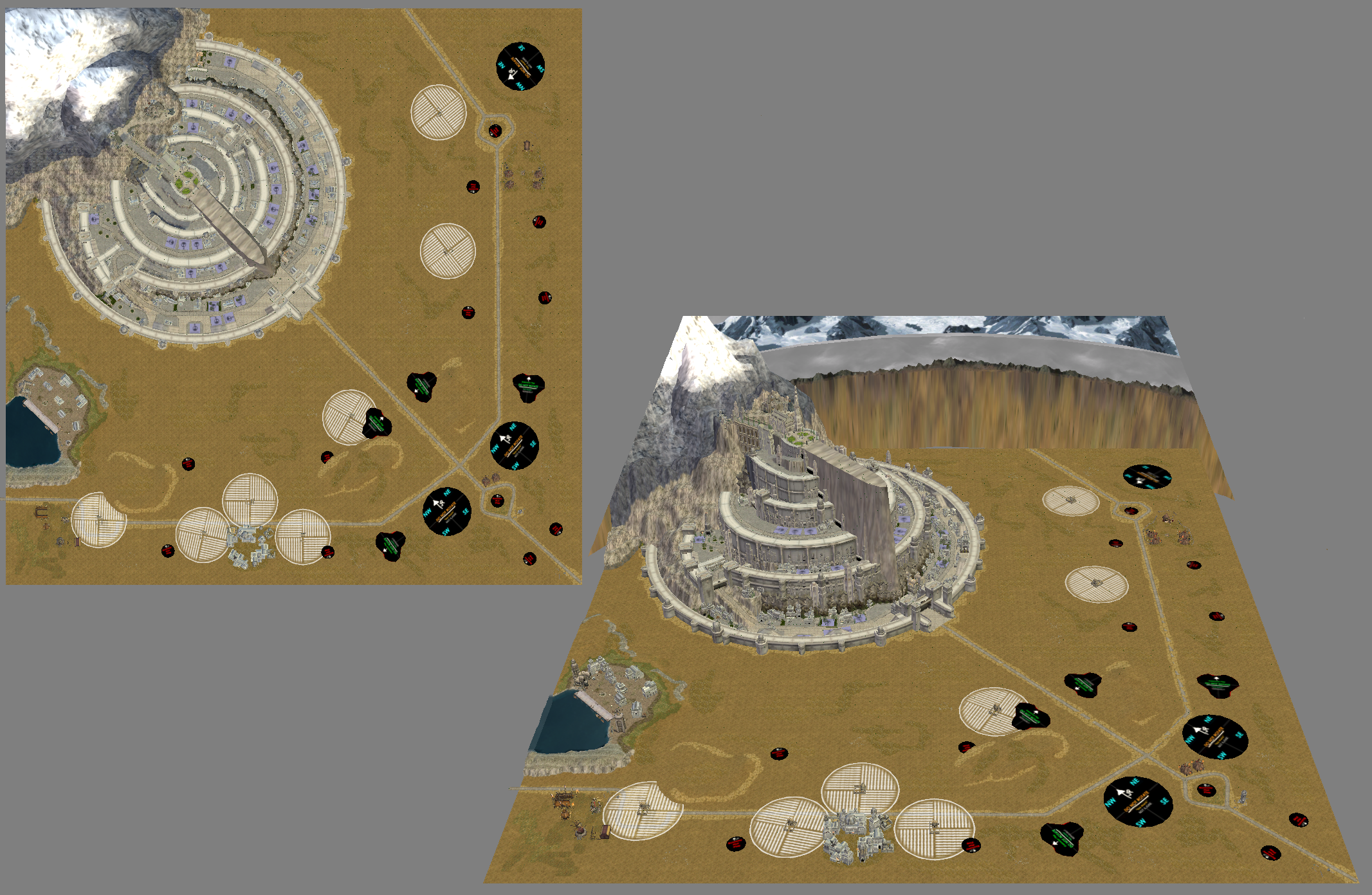 Minas Tirith The White City v2.0 (Edain) addon - Battle for Middle
