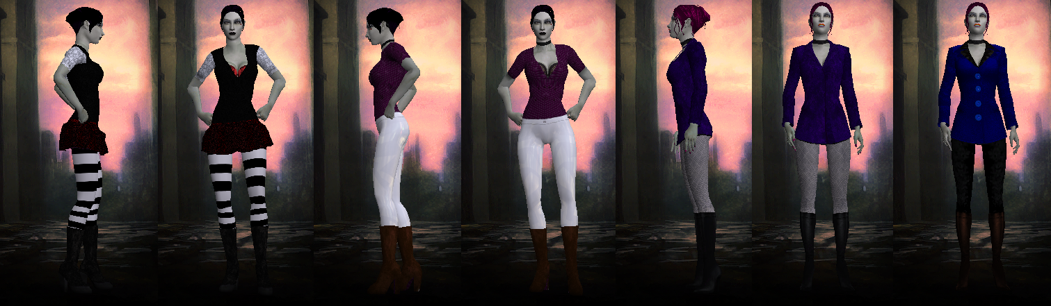 World of Goth - Malkavian Makeup addon - Vampire: The Masquerade –  Bloodlines - ModDB