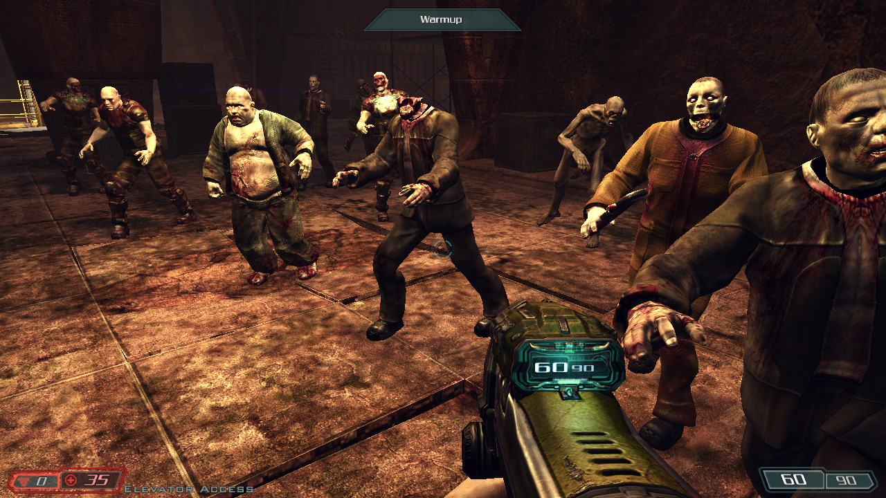 Zombie Apocalypse mod 1.1 for Doom 3 BFG Hi Def addon - ModDB