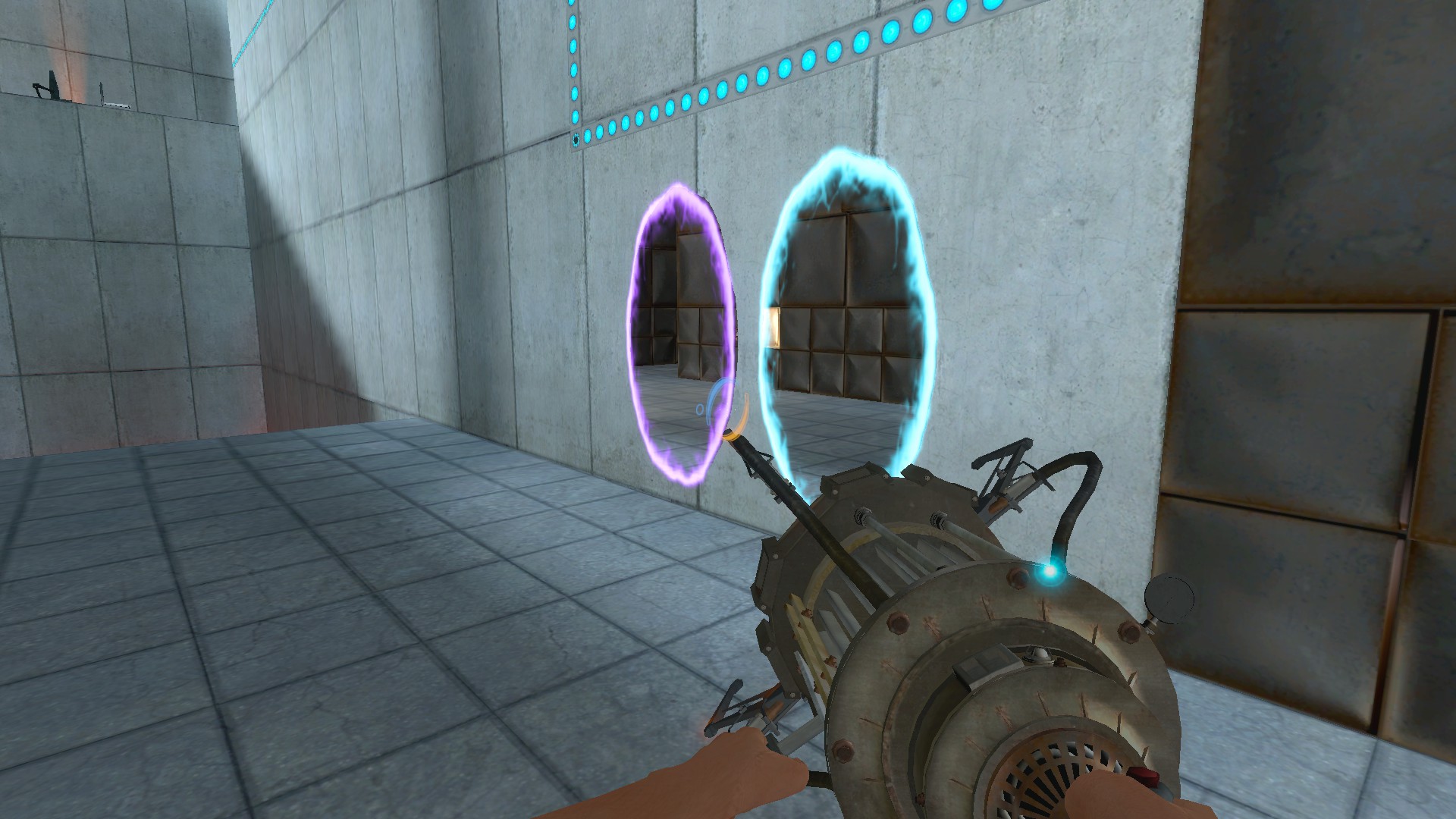 Portal 2 portal gun with hands фото 24
