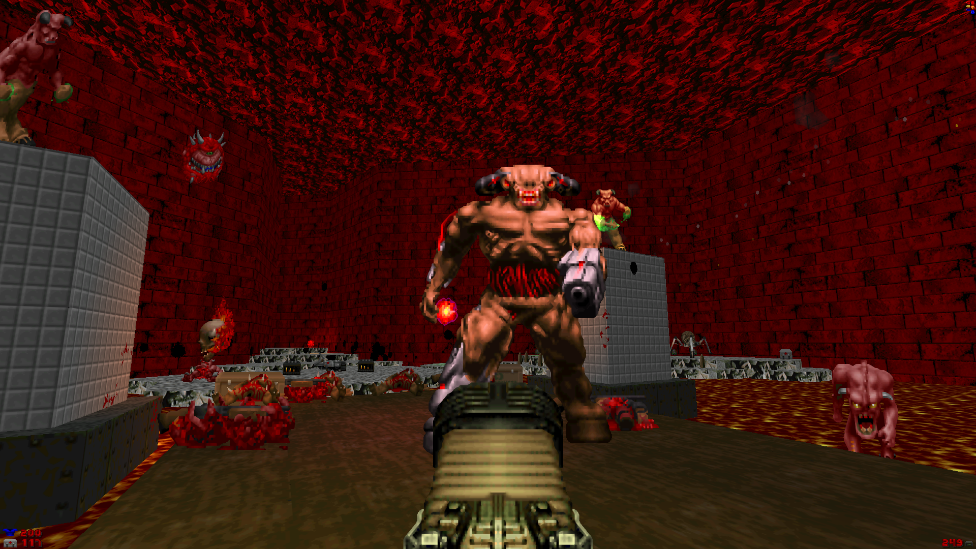 Дум 1 июня. Doom 2 монстры Кибердемон.