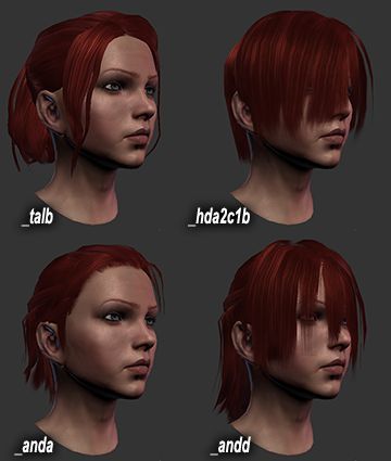 Dragon Age Mods — lliiaraarabana: Look Hair! - Hair Dump