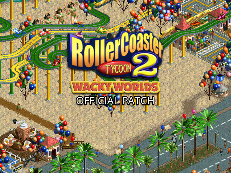Rollercoaster Tycoon 2: Wacky Worlds Expansion Pack - Pc 