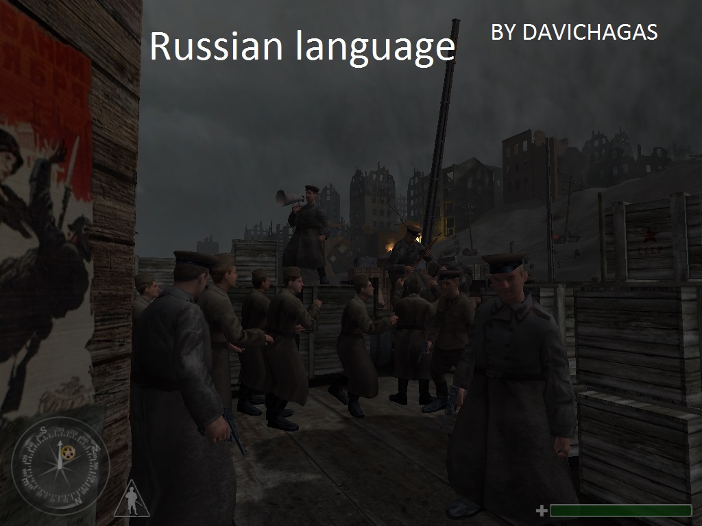 call of duty world at war russian language