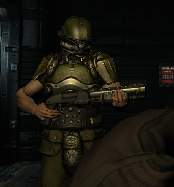 DOOM3 Jill(STARS) player model addon - ModDB