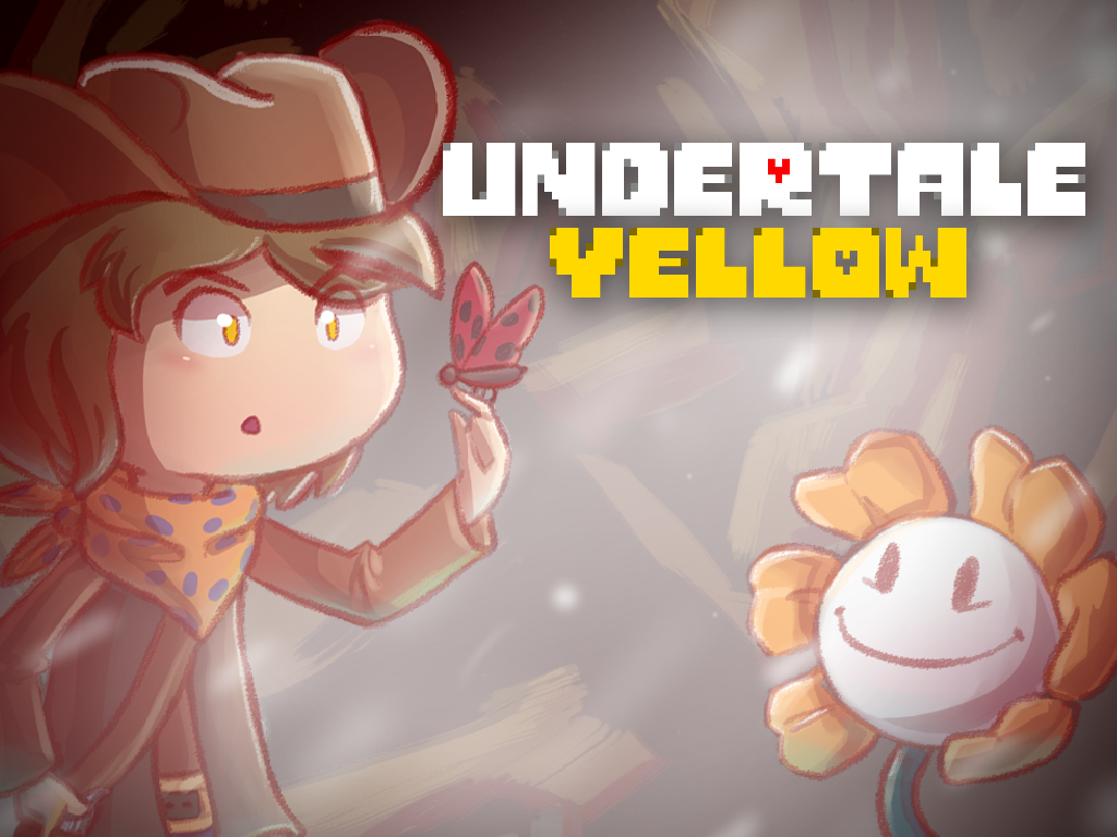 Undertale yellow на русском. Undertale Yellow. Андертейл желтый.