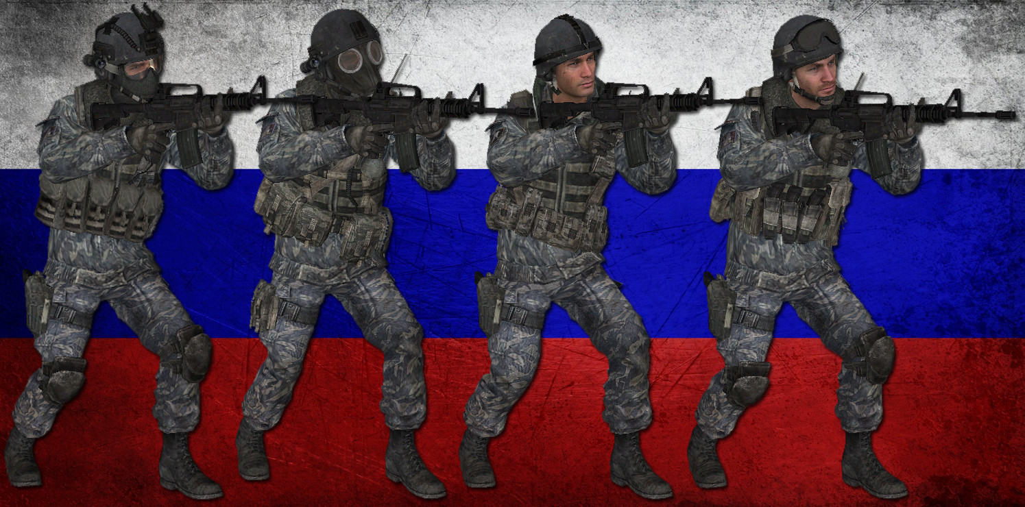 CODMW3 Russian Military addon CounterStrike Source ModDB