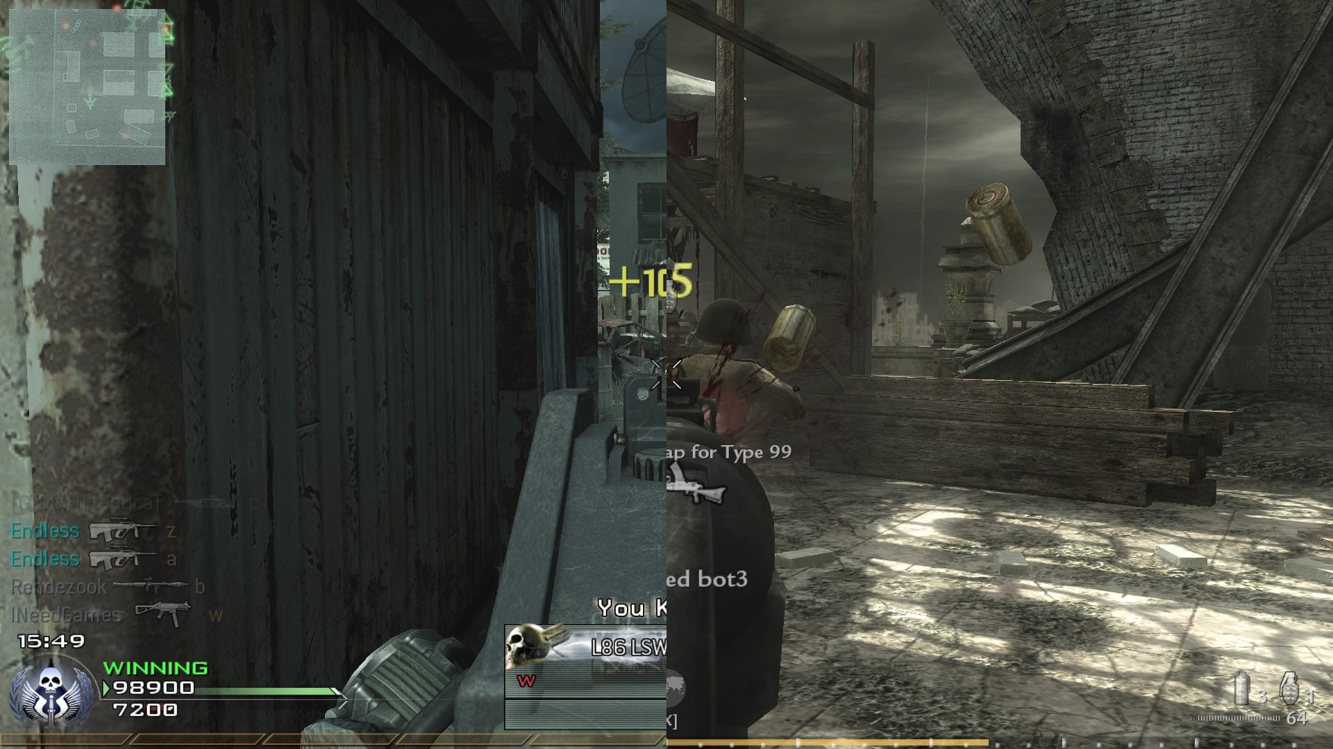 how to play bots on mw3