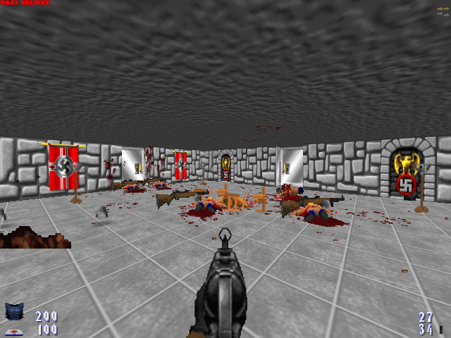 wolfenstein 3d mods changed weapons