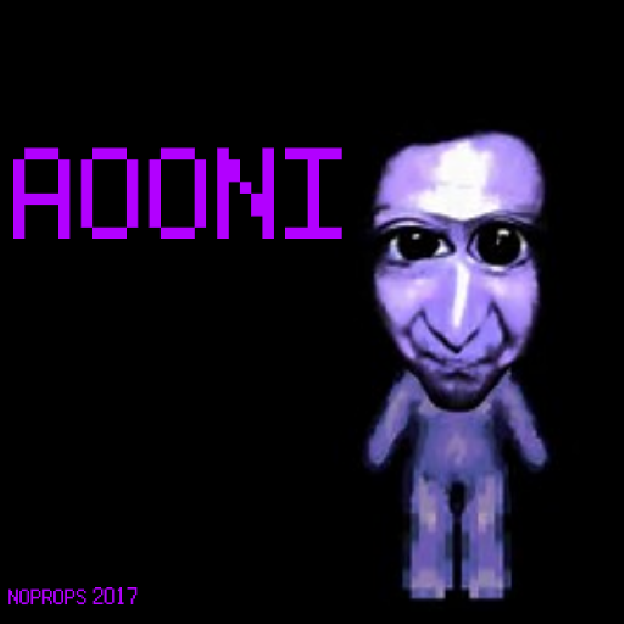 Ao Oni official promotional image - MobyGames