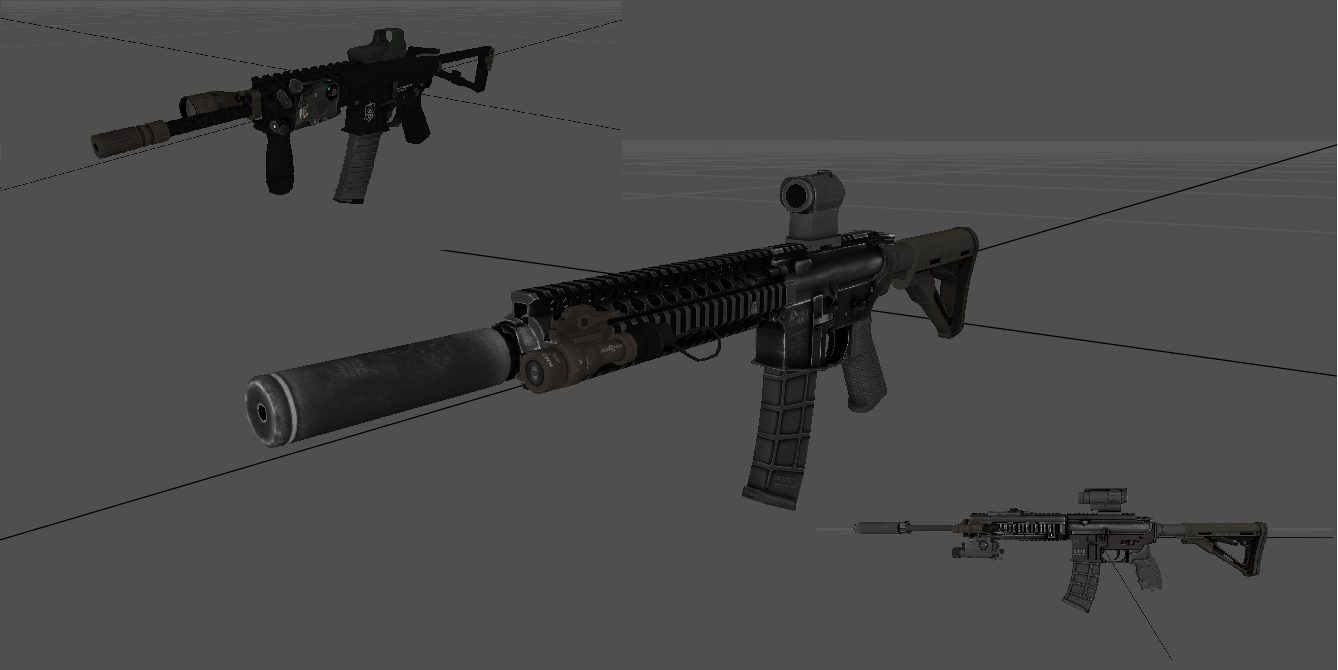 MOHW MK18 and HK416 with CSS KAC PDW addon - Battlefield 2 - Mod DB