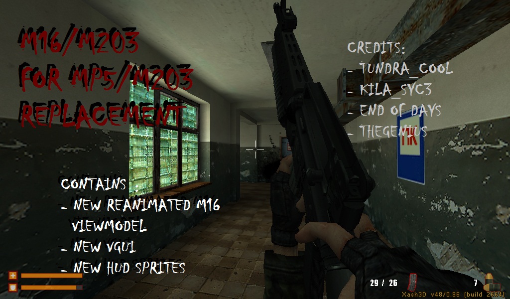 M16/M203 Replacement for MP5/M203 addon - ModDB