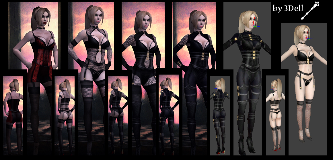 Brunette VV custom skin for player (UPDATED) addon - Vampire: The Masquerade  – Bloodlines - ModDB