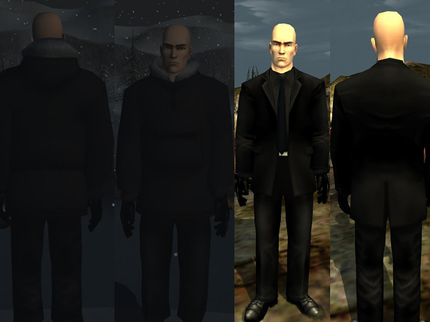 Hitman realistic suit and head [Hitman: Blood Money] [Mods]