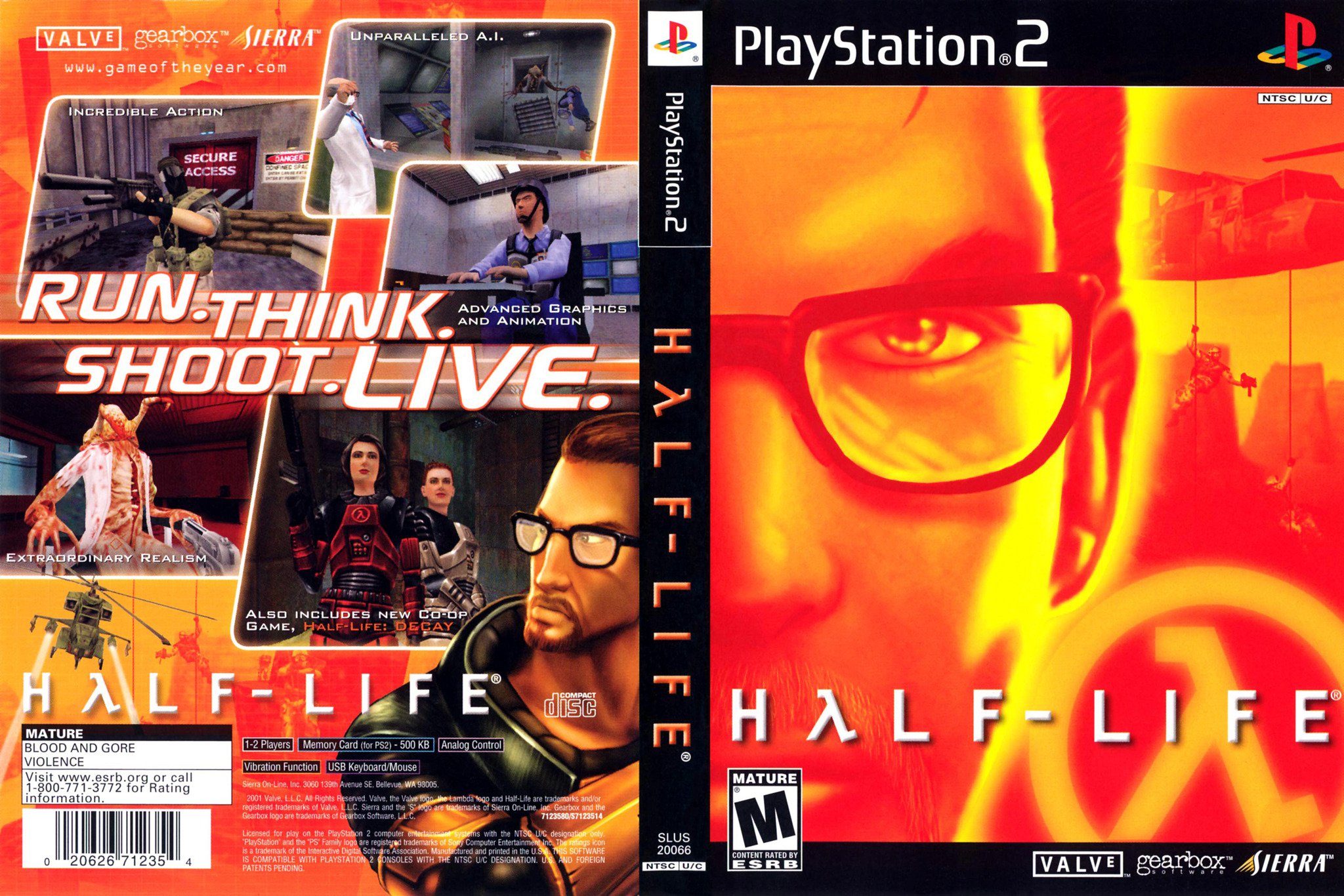 half life ps2 coop