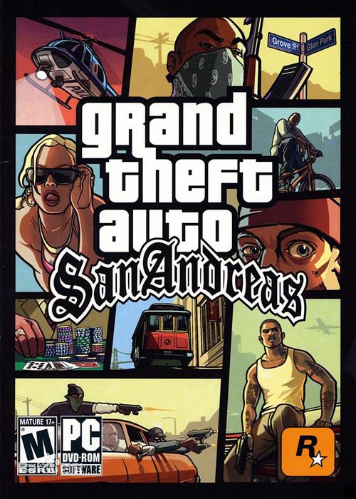 GTA SanAndreas Pc Game DVD