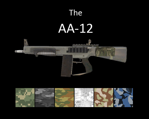 Aa 12 Shotgun For Multiplayer Servers File Tom Clancy S Rainbow Six 3 Raven Shield Mod Db - aa 12 warzvip roblox