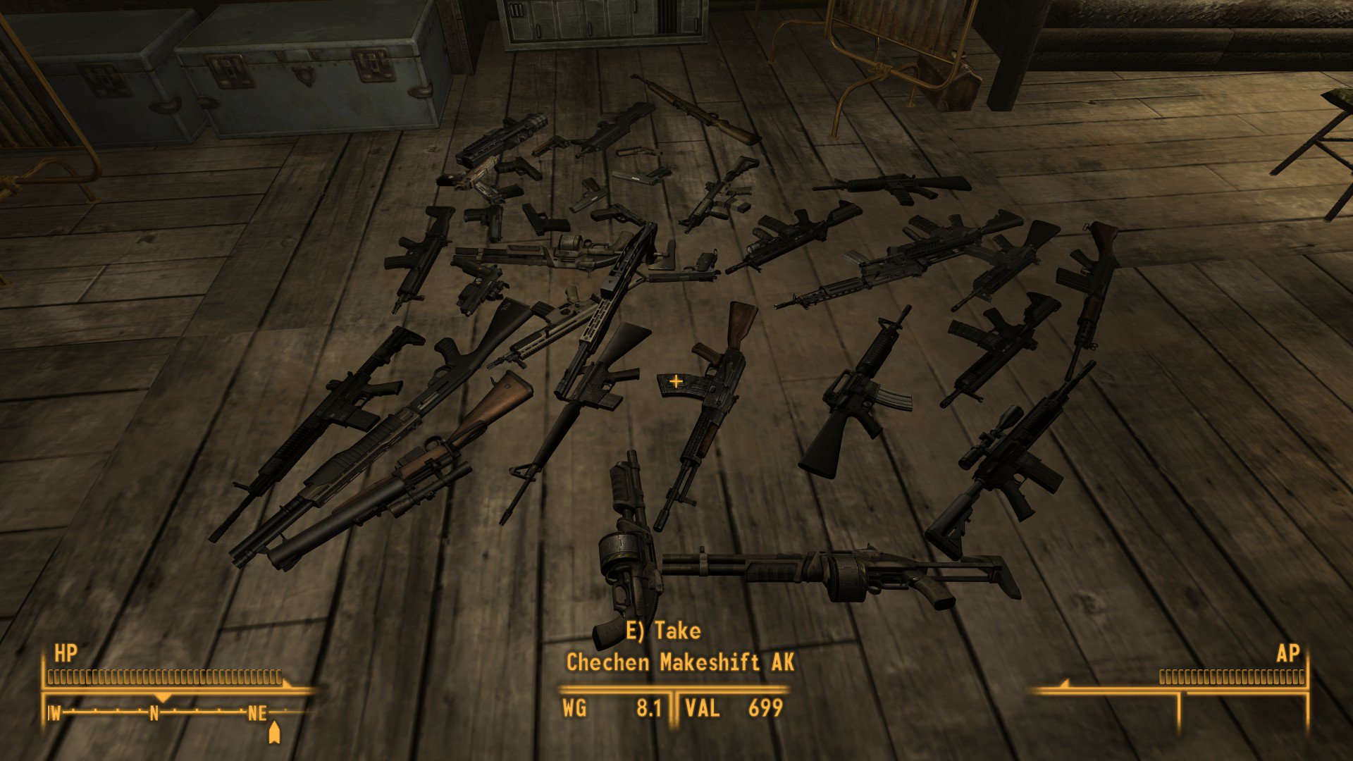 fallout new vegas weapon mods not working