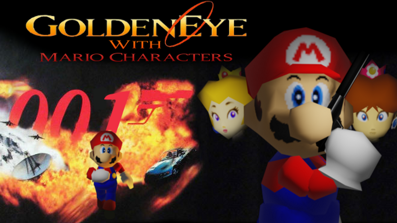 GoldenEye 007 with Mario Characters Details - LaunchBox Games Database