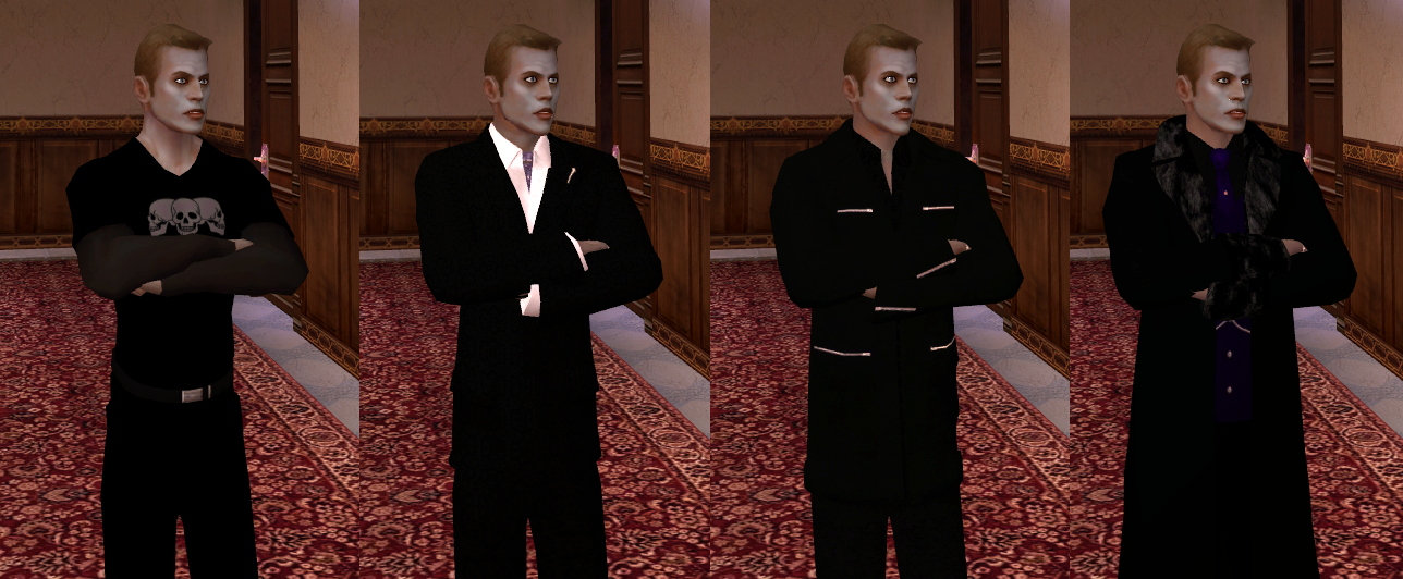 Corporate Goth Ventrue - male addon - Vampire: The Masquerade ...