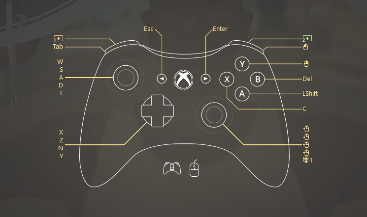 GTA San Andreas controller support preset - Mod