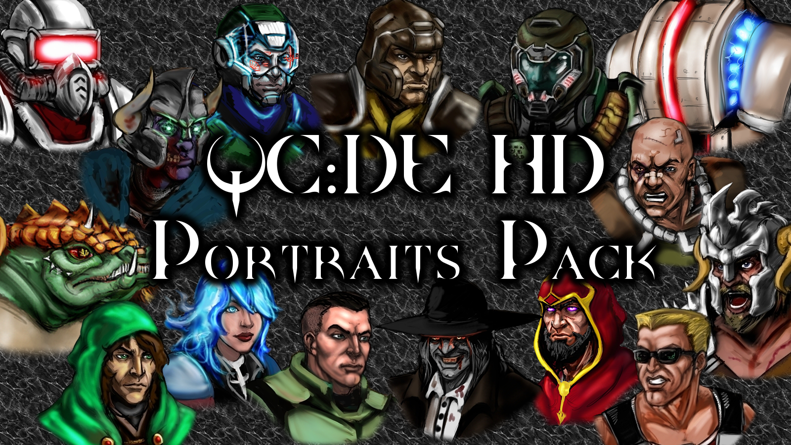 QC:DE HD Portraits v2.7 file - Edition mod for II - DB