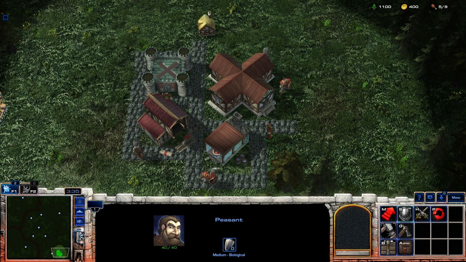 play warcraft 2 map editor