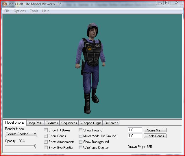 hlmv half-life model viewer