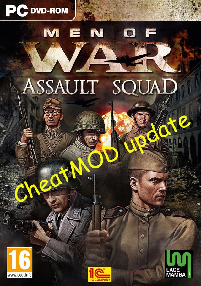men of war assault squad cheats