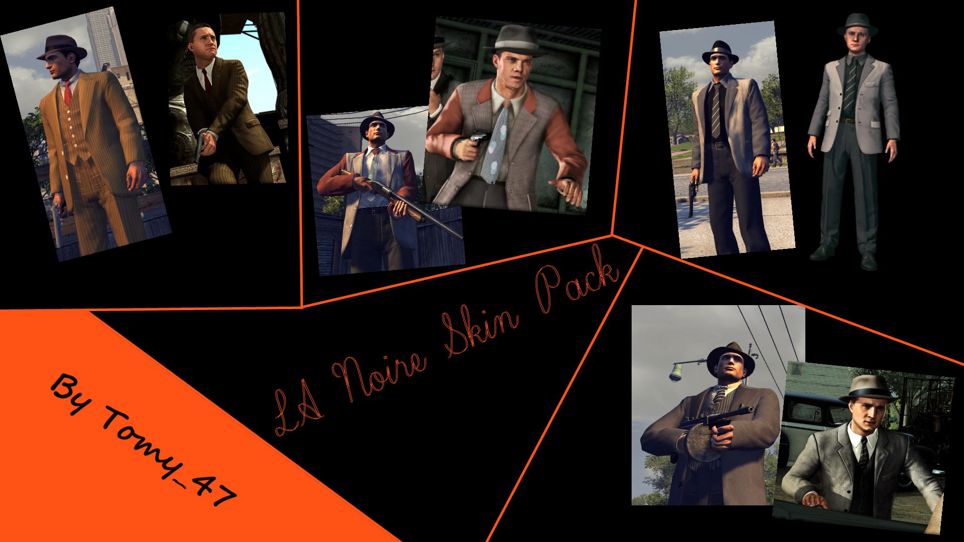 BLACK CLOTHES PACK – Mafia Mods