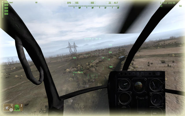 AH6 Little Bird HUD Addon ARMA 2 Operation Arrowhead Mod DB