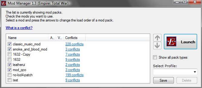 Lt. Chambers Mod Manager 1.3 File - Empire: Total War - ModDB