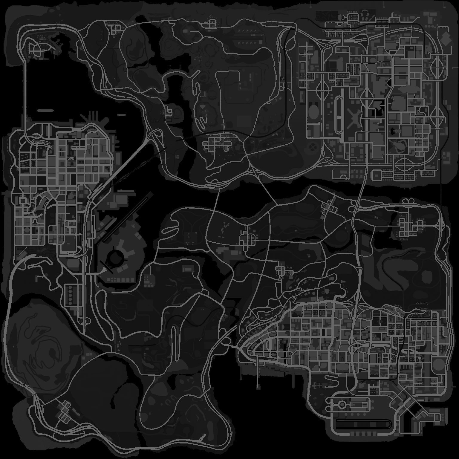 gta 4 map neighborhoods