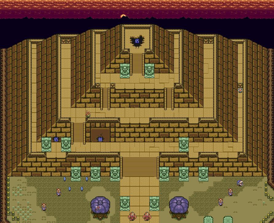 Zelda link to the past карта