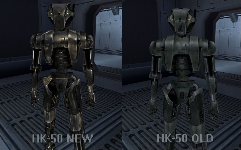 HK-50 & HK-51 Reskin addon - Star Wars: Knights of the Old Republic II.