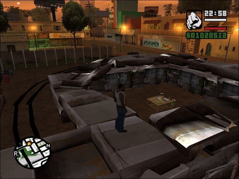 GTA SnapMap - GTA SA Junkyard - Map of Grand Theft Auto SA LS