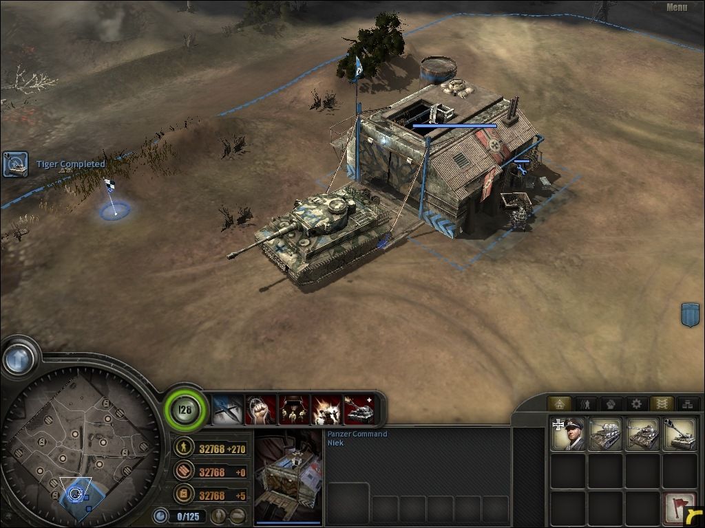 coh 2 huge tank battle