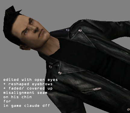 HD Claude [GTA 3] for GTA San Andreas