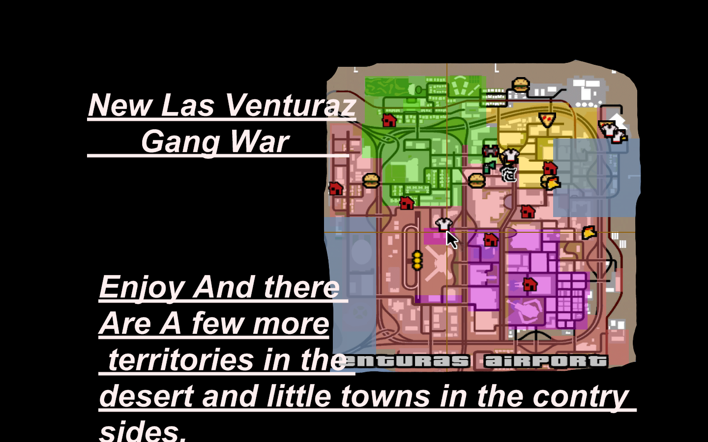 Gta san andreas gang map - mndun