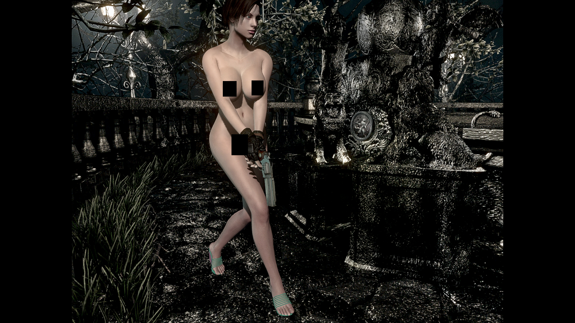 Full Nude mod of Jill ValenTine for Resident Evil HD Remaster (pc version)....