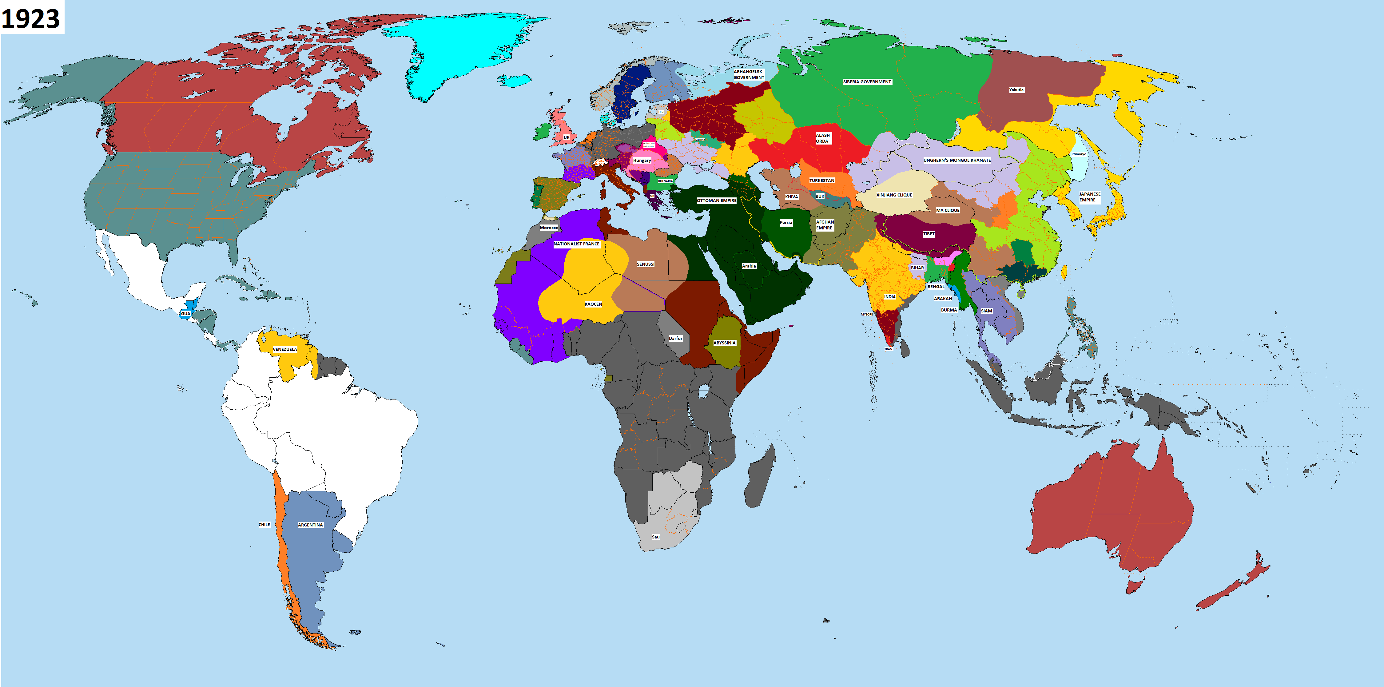 Альтернативная карта генштн