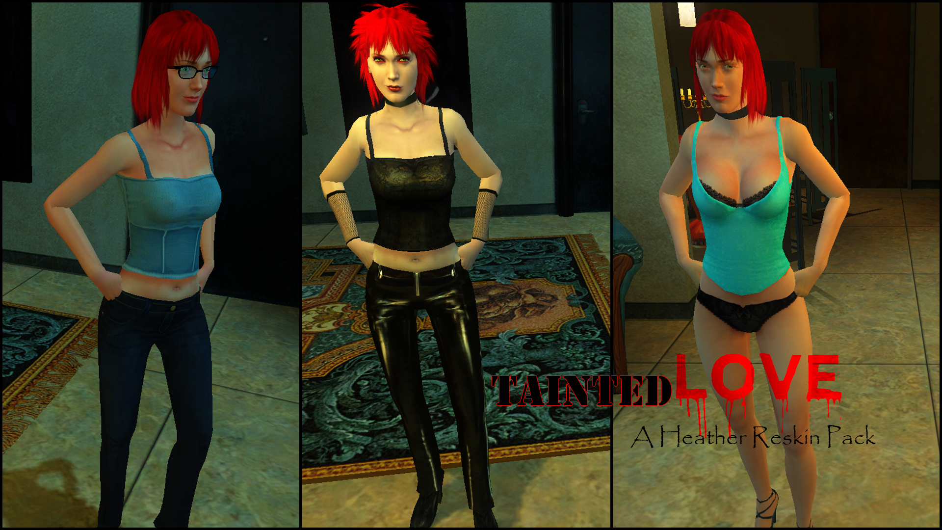 Heather and Yukie Embrace Skins image - VTMB Companion Mod for Vampire: The  Masquerade – Bloodlines - ModDB