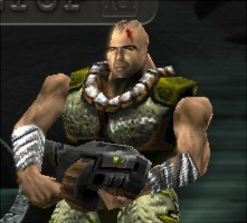 Crakhor - player model addon - HeadHunters II mod for Quake 2 - ModDB