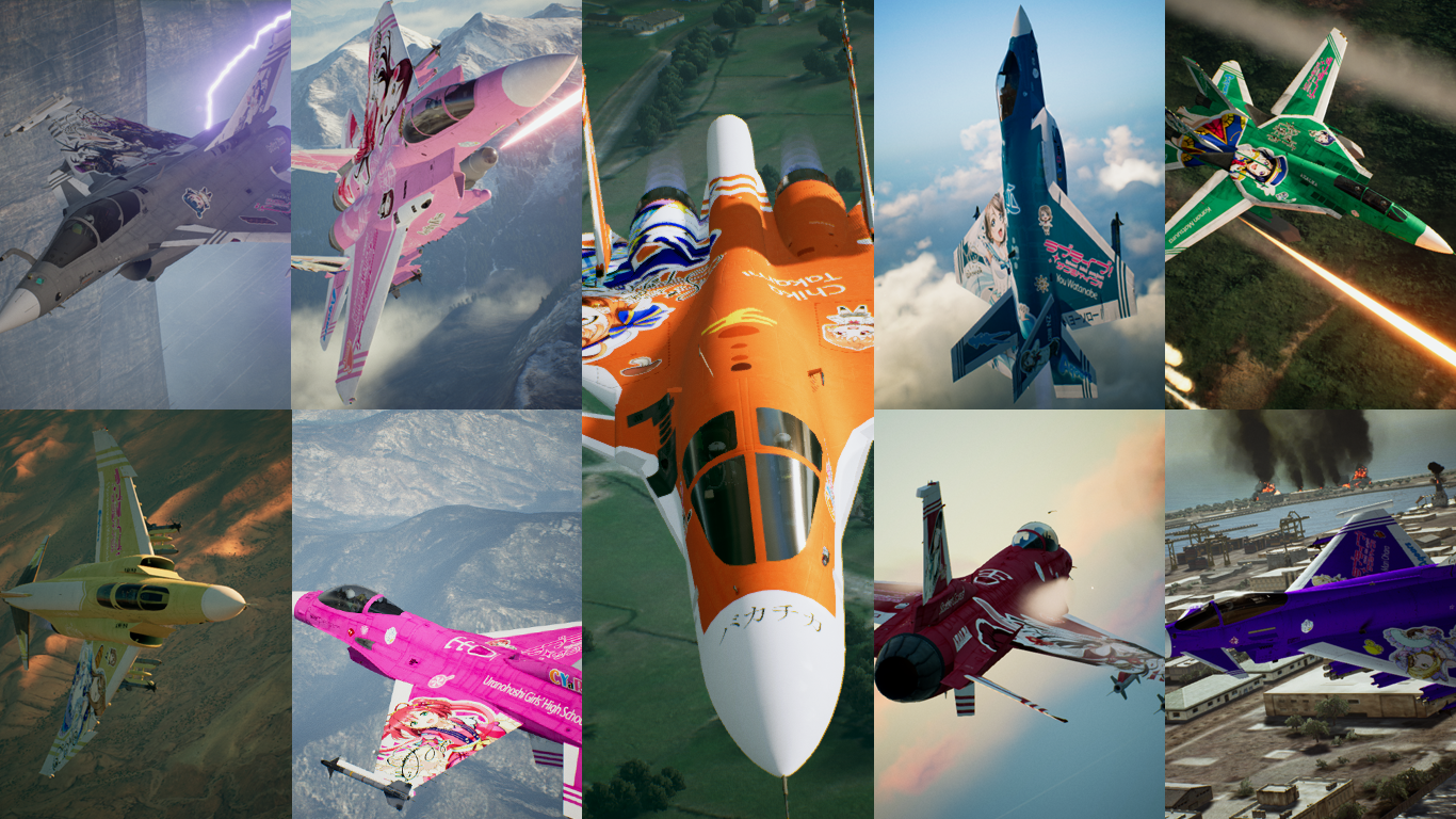 Love Live! μ's Pack (Update v1.1) addon - Ace Combat 7: Skies Unknown -  ModDB