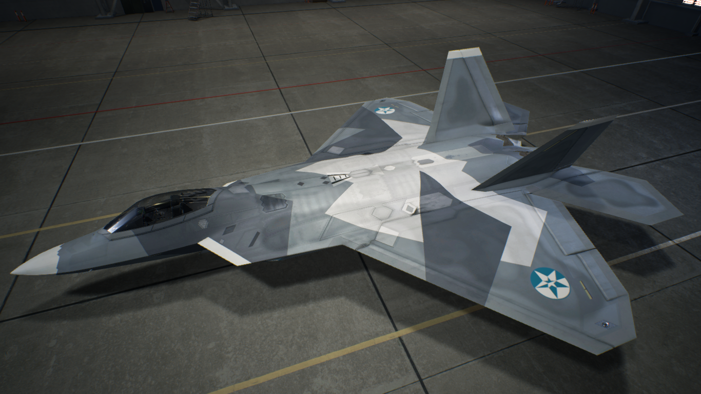 F-22A -Emilia- Mod - Ace Combat 7: Skies Unknown Mods