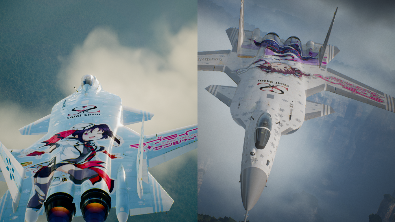 Love Live! μ's Pack (Update v1.1) addon - Ace Combat 7: Skies Unknown -  ModDB