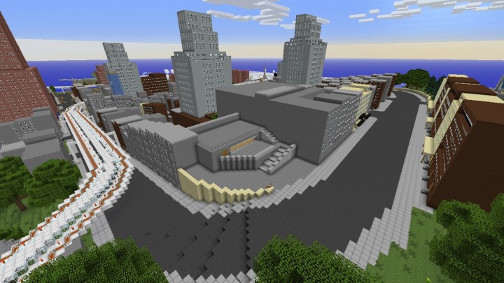 Funky Factory - GTAIII Liberty City Map Minecraft Server