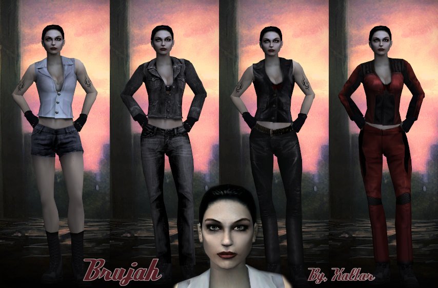 Female Brujah by Skeletoff addon - Vampire: The Masquerade