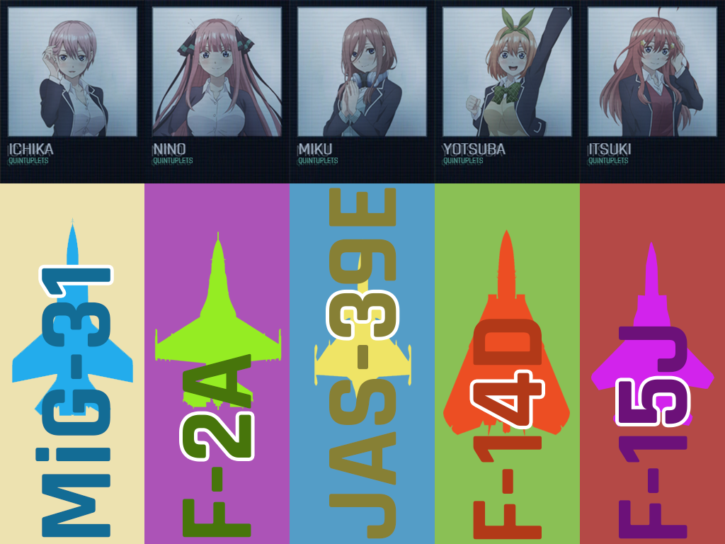 5 Toubun no Hanayome Character Pack PMs and NPCs (Mod) for Garry's Mod 